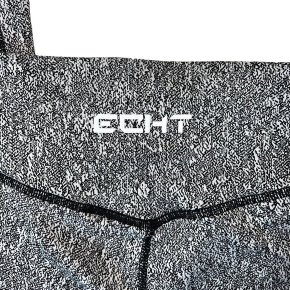 ECHT Patterned High Waist Leggings Stretch Athletic Gym Workout Pants Size M - Picture 4 of 6